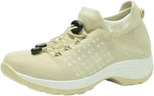 Todays Daily Deals Women's Woven Orthopedic Breathable Soft Sole Men's Shoes Casual High Top Sneakers for Women Tennis Shoes for Women Tennis Shoe Womens Walking Trainers Shoes