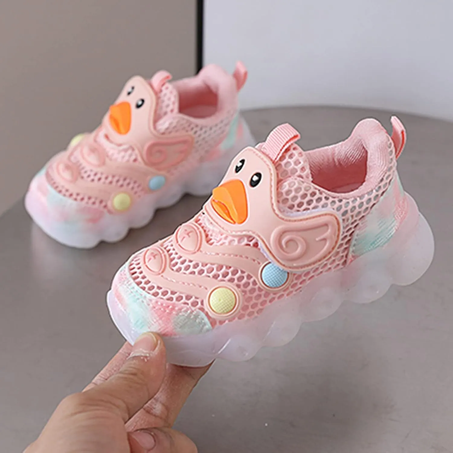 Toddler Girl Shoe Children Shoes Sports Shoes Light Shoes Small White Shoes Light Toddler Girls Size 9 Shoes