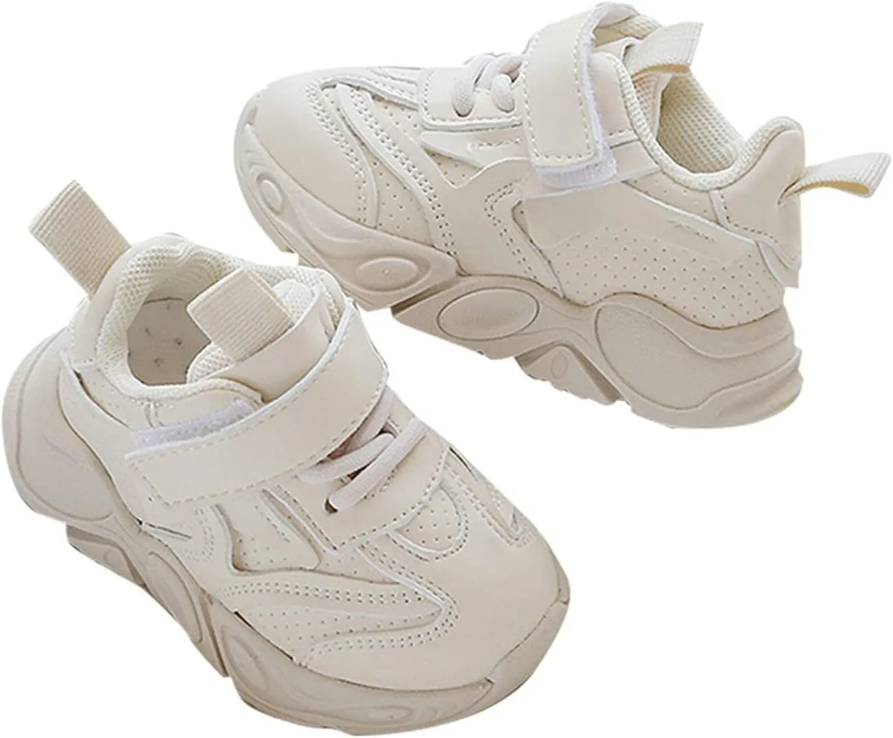 Toddler Girls Lightweight Sports Shoes Breathable Non Slip Soft Sole Running/Walking Sneakers Tennis Shoes for Kids