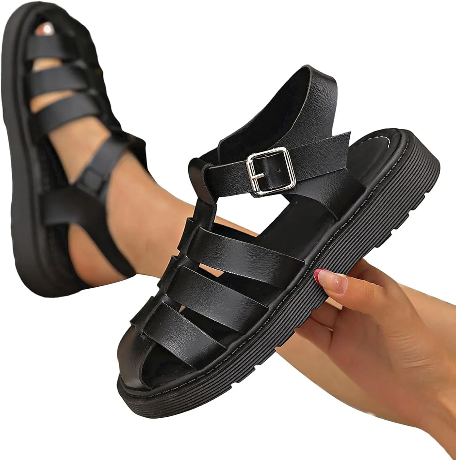 Trendy Women's Flip Flop Sandals Comfortable Mid Flat Heel Design for Casual Everyday Wear Beach Walking Summer