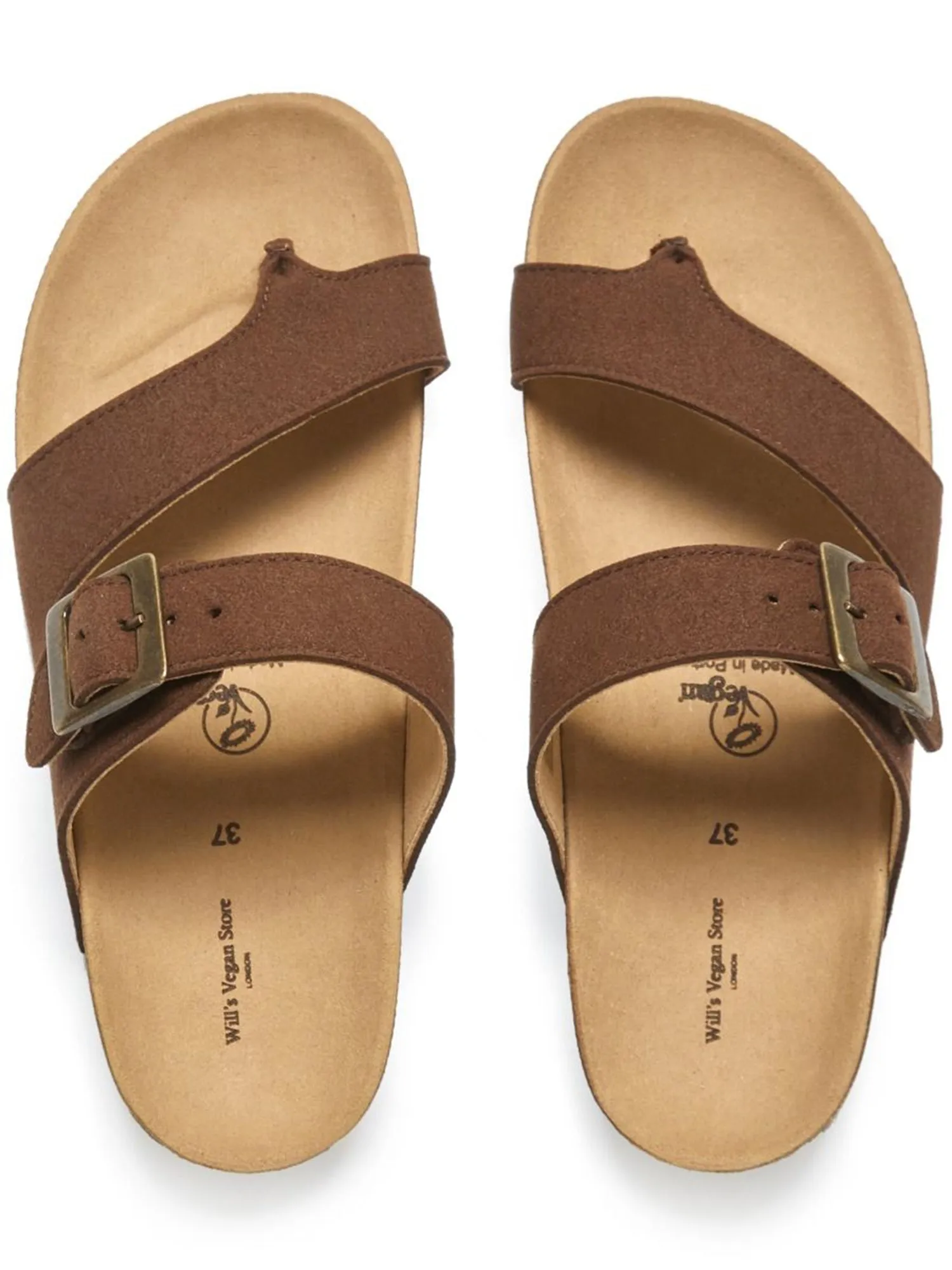 Two Strap Toe Peg Sandals
