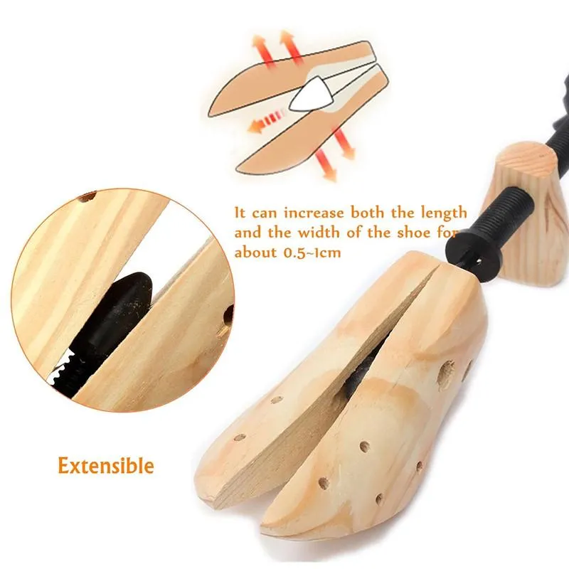 Two Way Professional Wooden Shoes Stretcher