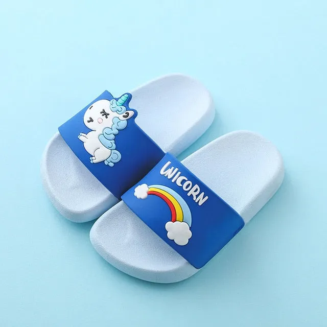 Unicorn Rainbow Slippers