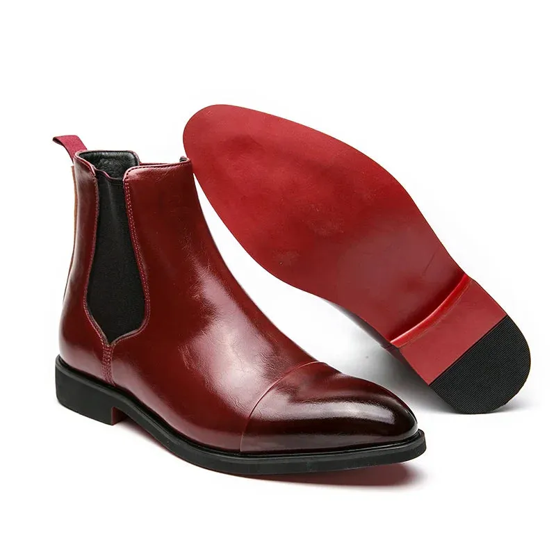 Valentino Carmina | Leather Chelsea Boots