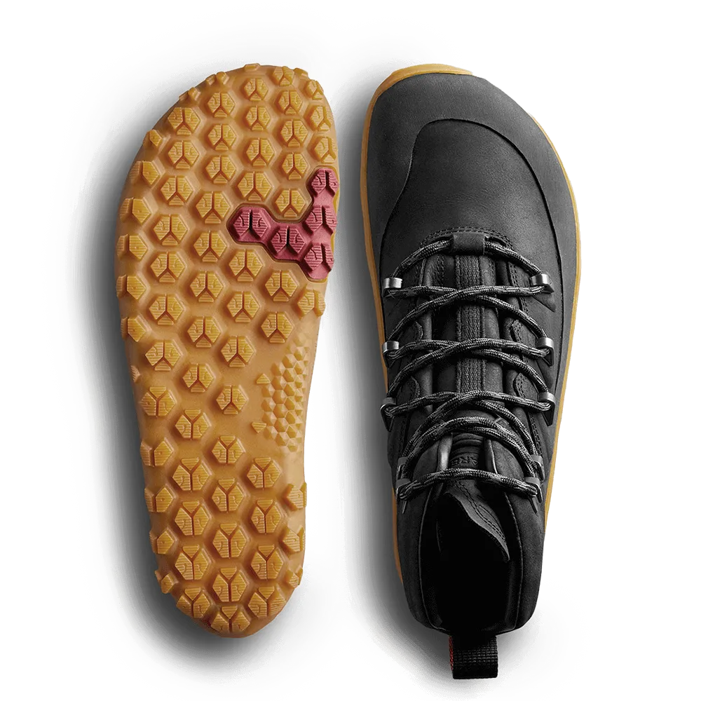 Vivobarefoot Tracker Leather AT Womens Obsidian