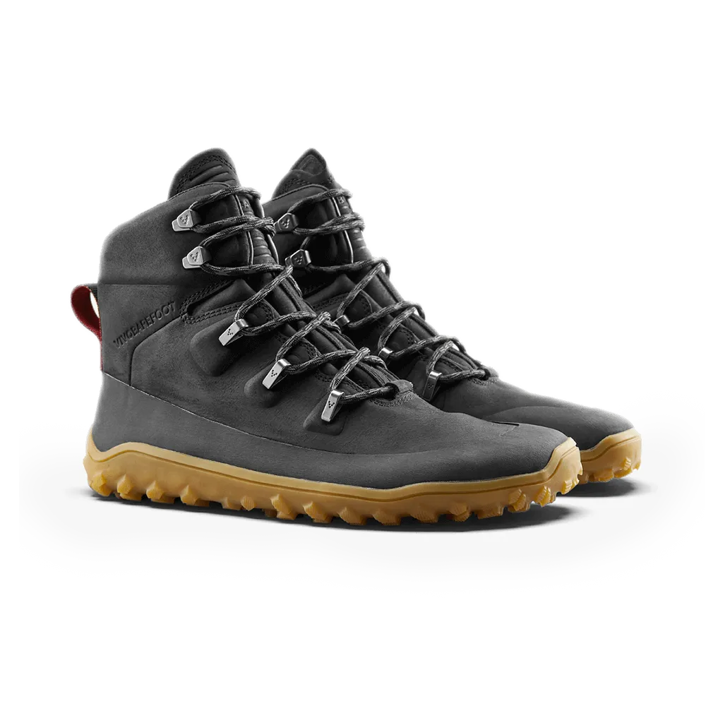 Vivobarefoot Tracker Leather AT Womens Obsidian