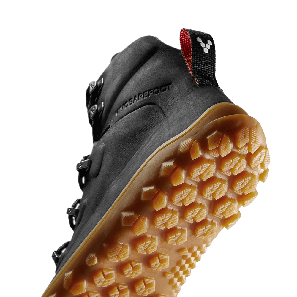 Vivobarefoot Tracker Leather AT Womens Obsidian