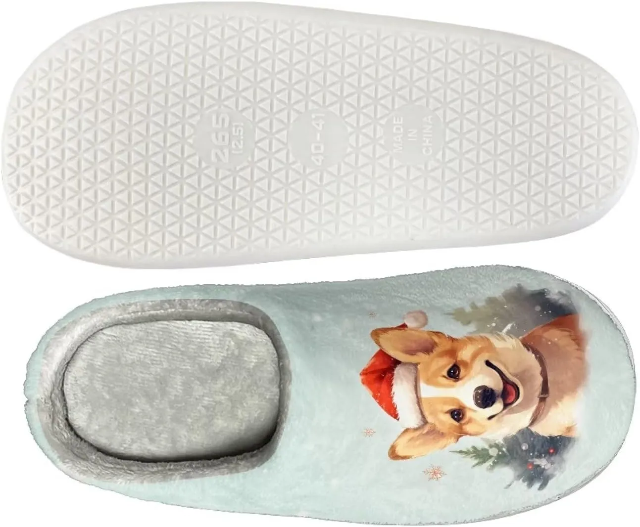 Warm House Slippers for Women, Fuzzy Fluffy Cotton-Blend Home Slippers Comfort Light Weight Cozy Home Slippers for Indoor And Outdoor Shoes