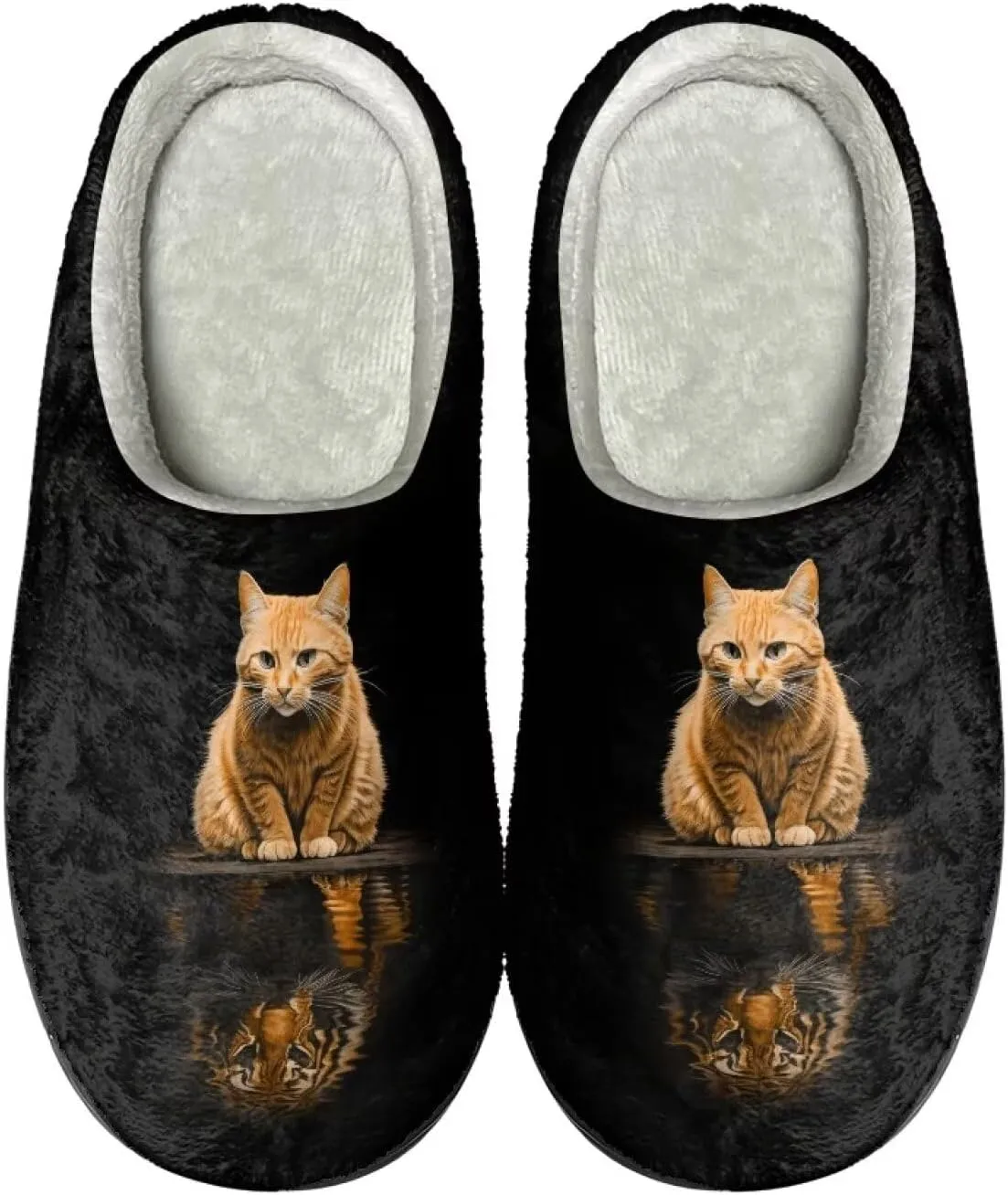 Warm House Slippers for Women, Fuzzy Fluffy Cotton-Blend Home Slippers Comfort Light Weight Cozy Home Slippers for Indoor And Outdoor Shoes