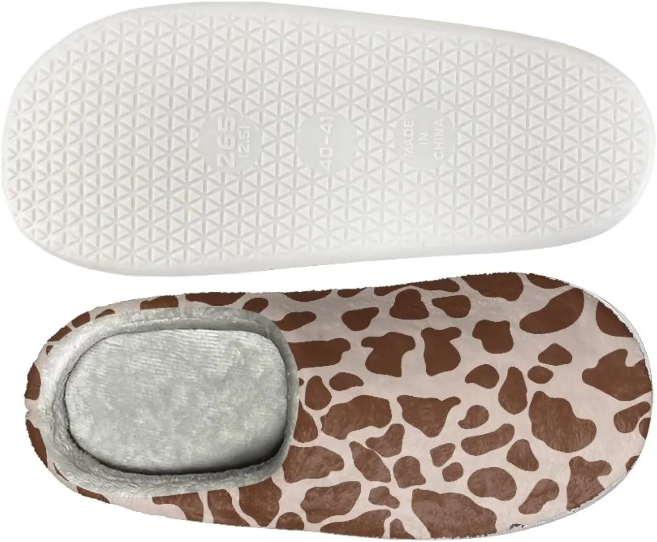 Warm House Slippers for Women, Fuzzy Fluffy Cotton-Blend Home Slippers Comfort Light Weight Cozy Home Slippers for Indoor And Outdoor Shoes