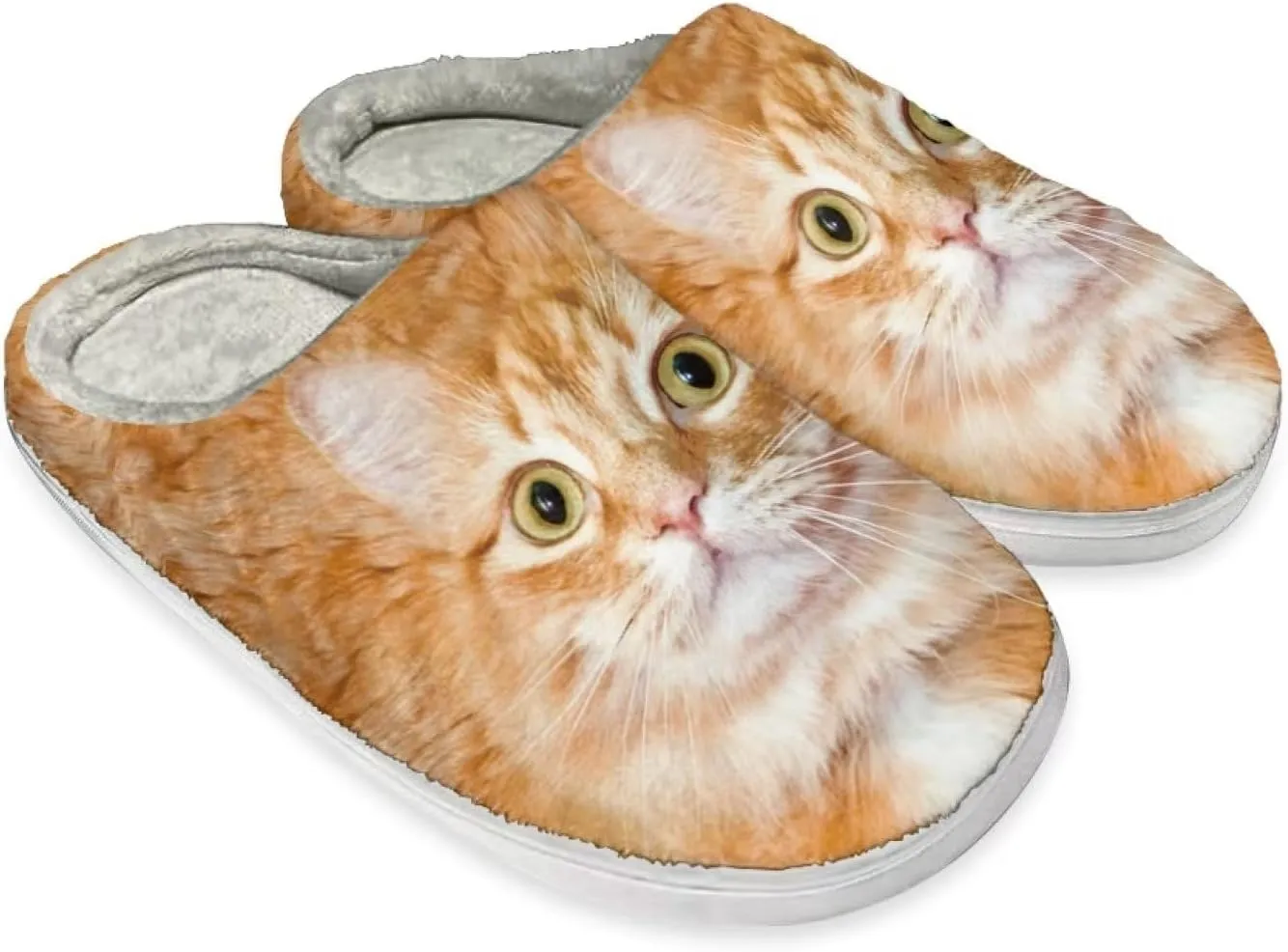 Warm House Slippers for Women, Fuzzy Fluffy Cotton-Blend Home Slippers Comfort Light Weight Cozy Home Slippers for Indoor And Outdoor Shoes