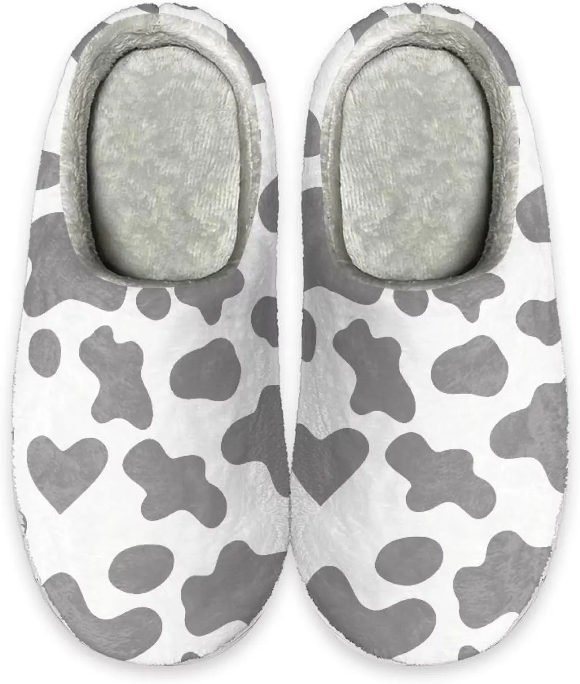 Warm House Slippers for Women, Fuzzy Fluffy Cotton-Blend Home Slippers Comfort Light Weight Cozy Home Slippers for Indoor And Outdoor Shoes