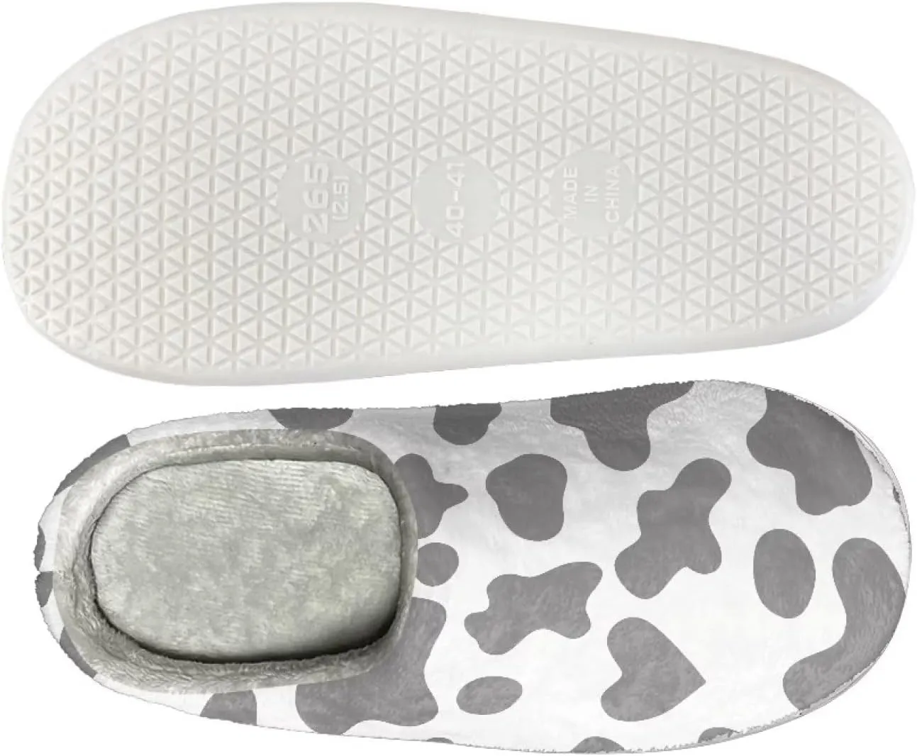 Warm House Slippers for Women, Fuzzy Fluffy Cotton-Blend Home Slippers Comfort Light Weight Cozy Home Slippers for Indoor And Outdoor Shoes