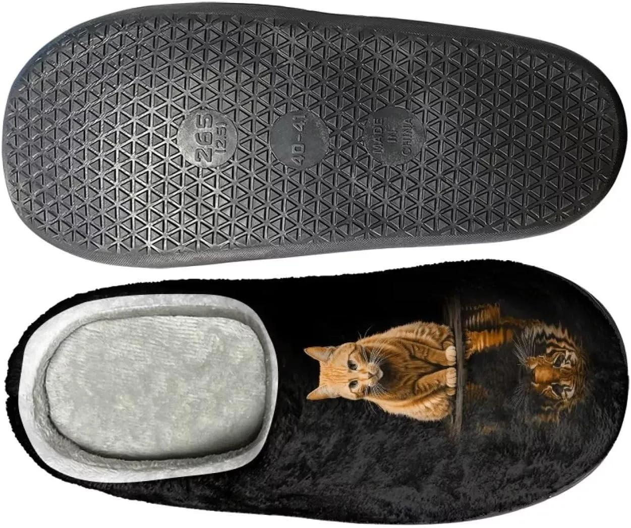 Warm House Slippers for Women, Fuzzy Fluffy Cotton-Blend Home Slippers Comfort Light Weight Cozy Home Slippers for Indoor And Outdoor Shoes