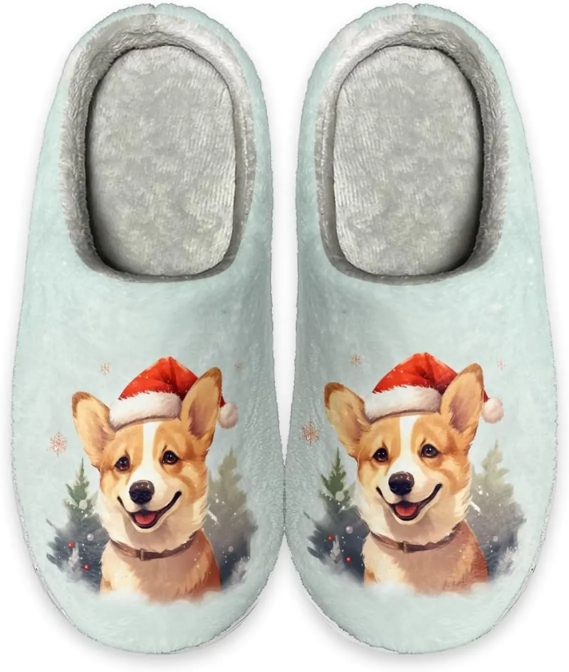Warm House Slippers for Women, Fuzzy Fluffy Cotton-Blend Home Slippers Comfort Light Weight Cozy Home Slippers for Indoor And Outdoor Shoes