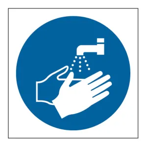 Wash Hands Symbol Pictogram