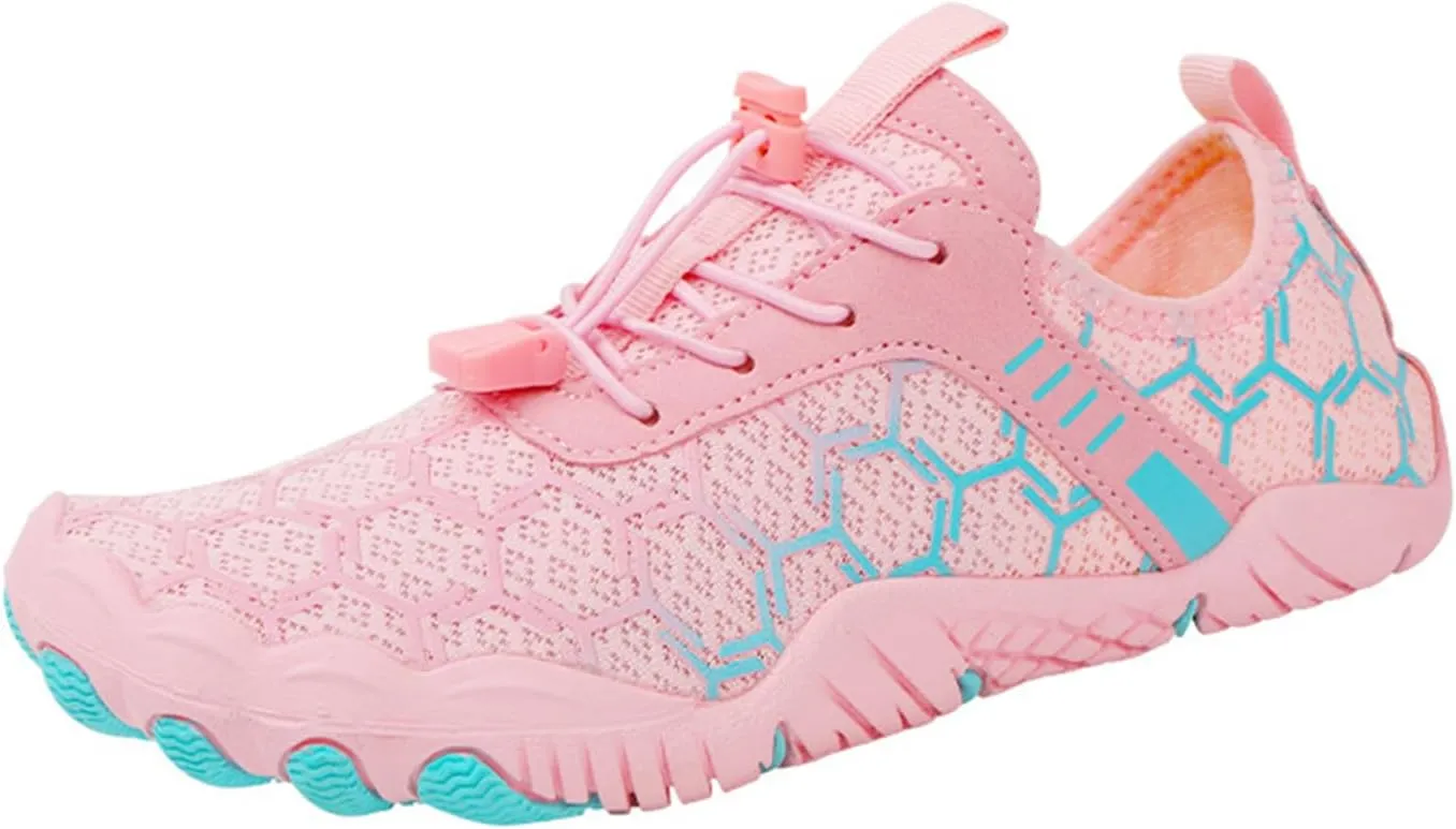 Water Shoes for Women Men Breathable Mesh Running Sneaker Adjustable Walking Footwear Outdoor Casual Sports Shoes
