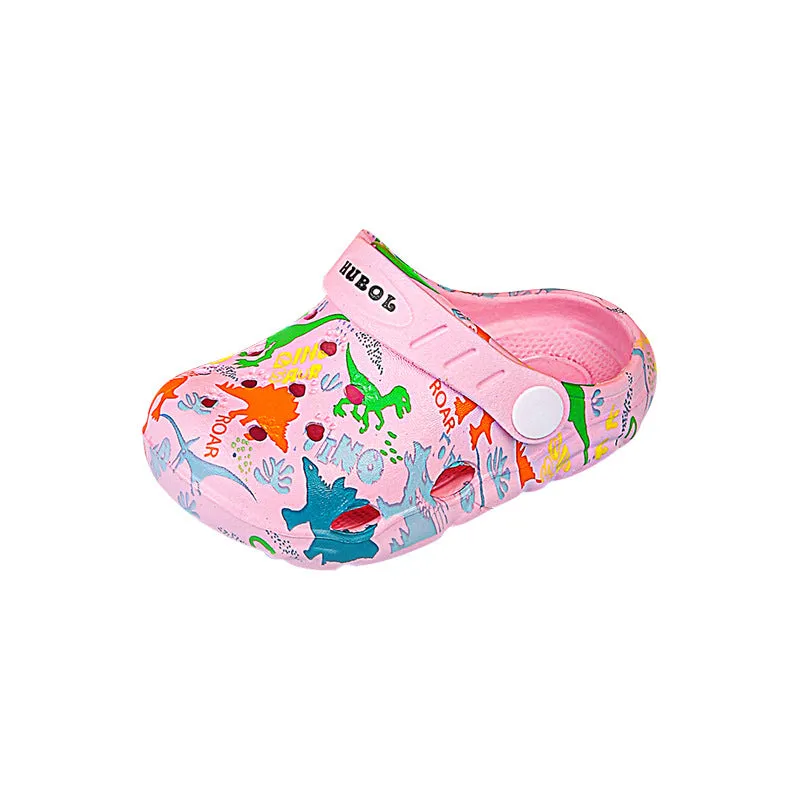 Wholesale Cartoon Dinosaur EVA Kids Slippers