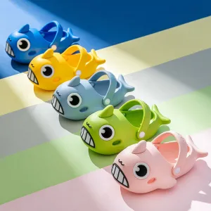 Wholesale Whale Kids Non-slip Outer Wear Indoor Soft Sole Slippers