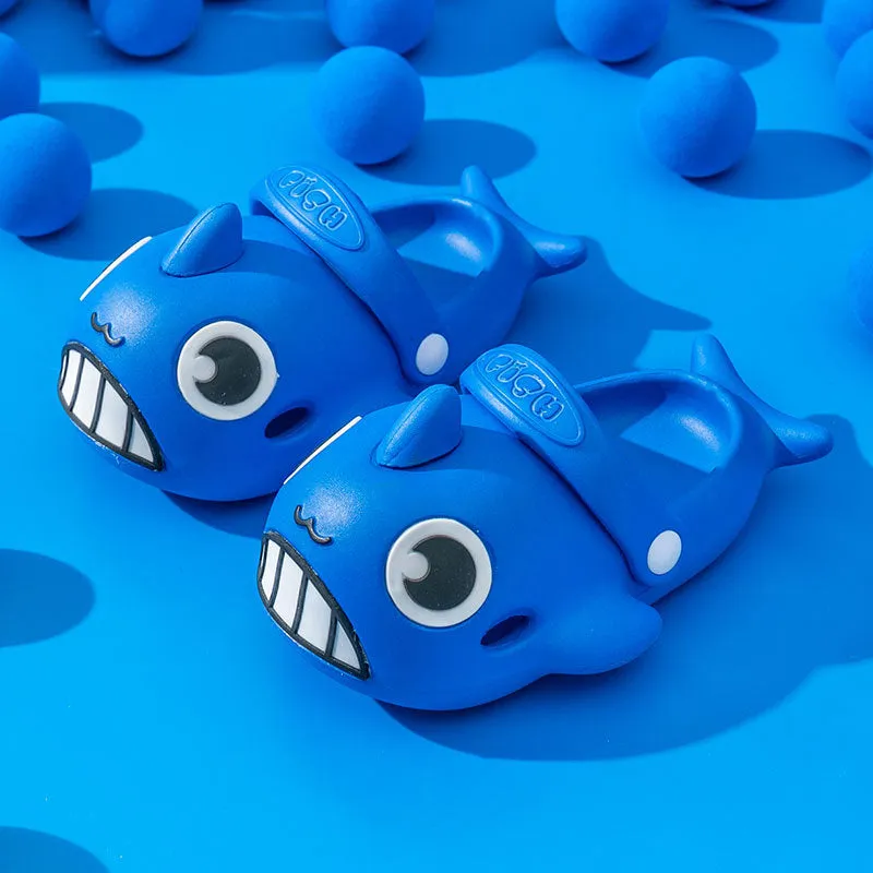 Wholesale Whale Kids Non-slip Outer Wear Indoor Soft Sole Slippers