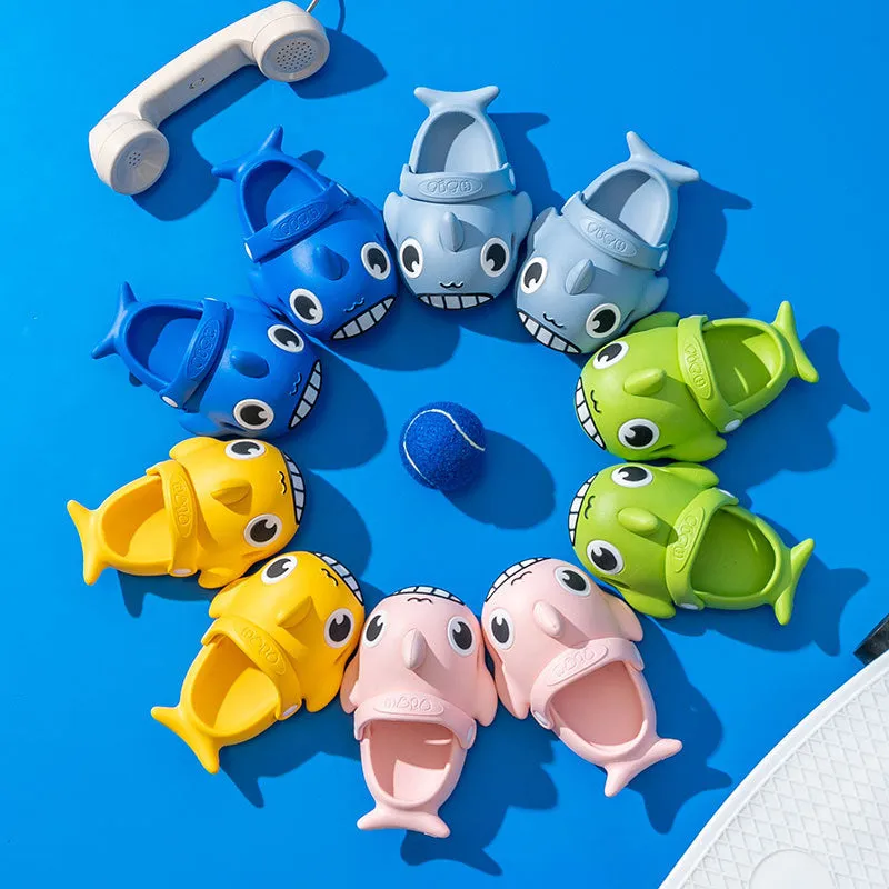 Wholesale Whale Kids Non-slip Outer Wear Indoor Soft Sole Slippers