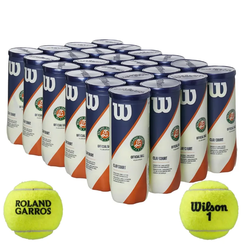 Wilson Roland Garros Clay Court Tennis Ball Case - 24 Cans