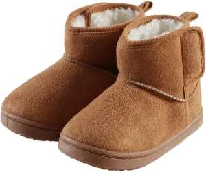 Winter Boots Non Slip Outdoor Shoes Kids Children Boys Girls Soft Warm Shoes Toddler Black Snow Boots