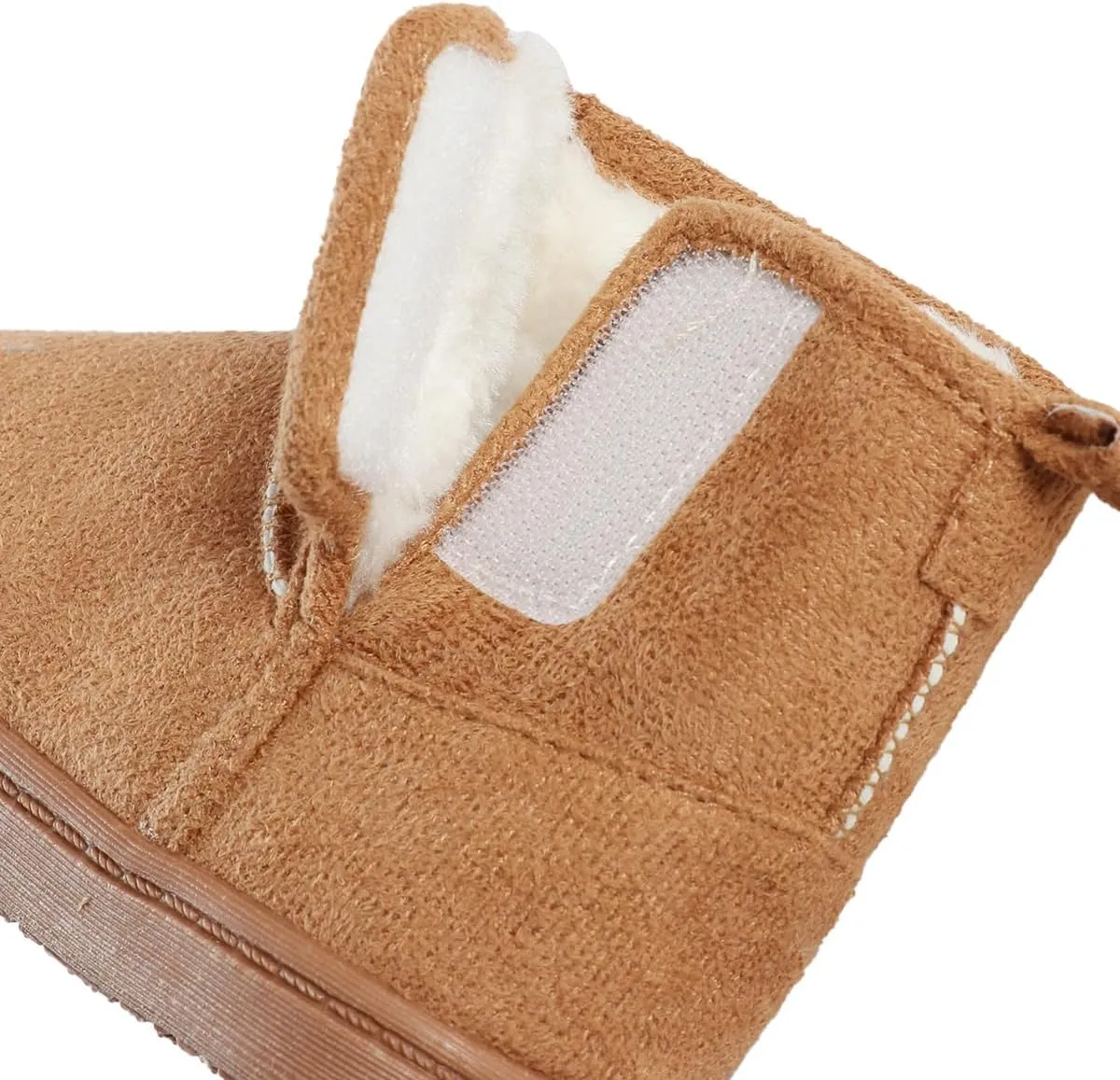Winter Boots Non Slip Outdoor Shoes Kids Children Boys Girls Soft Warm Shoes Toddler Black Snow Boots