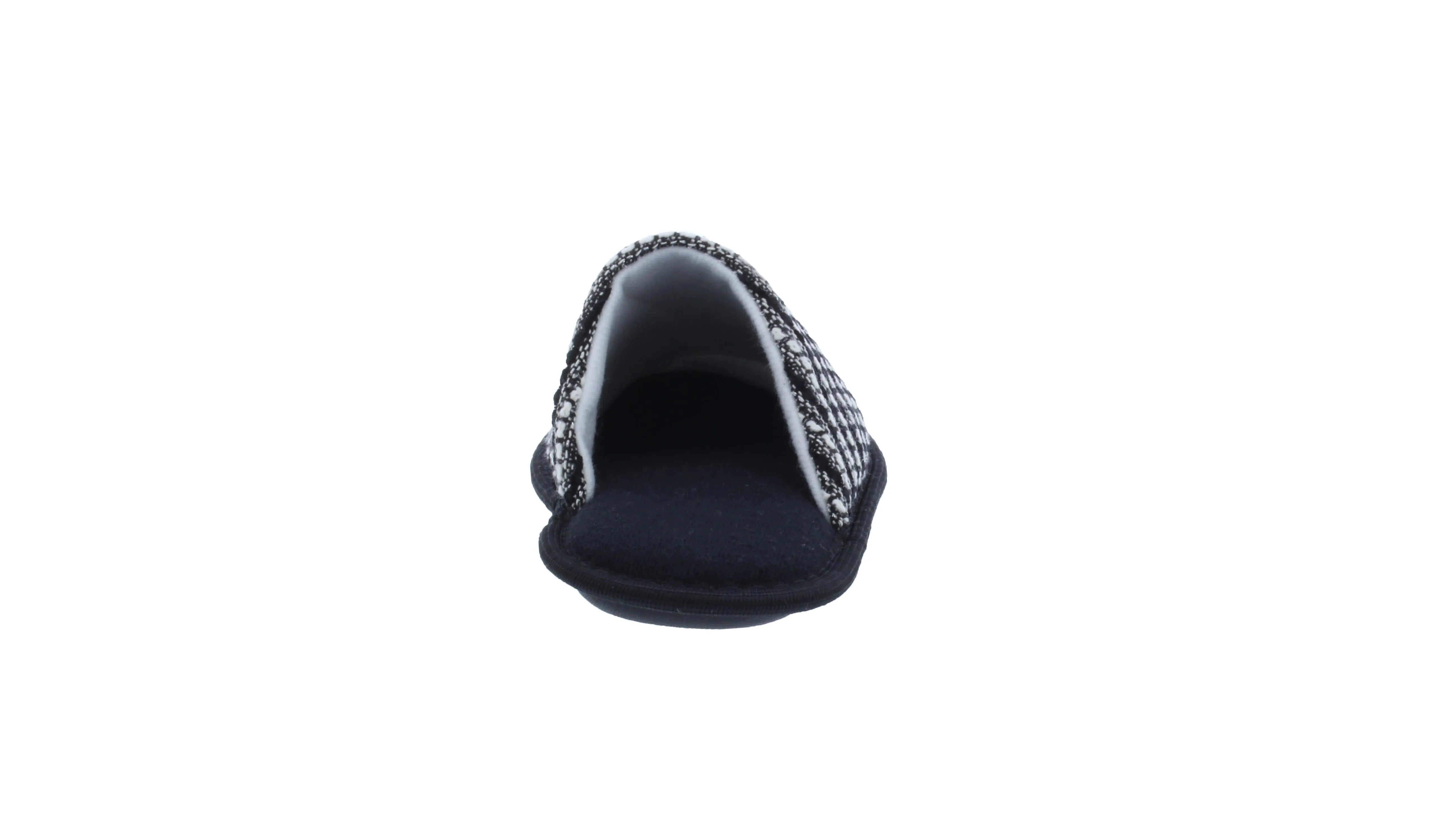 Women Closed Toe Stripe Print Slipper