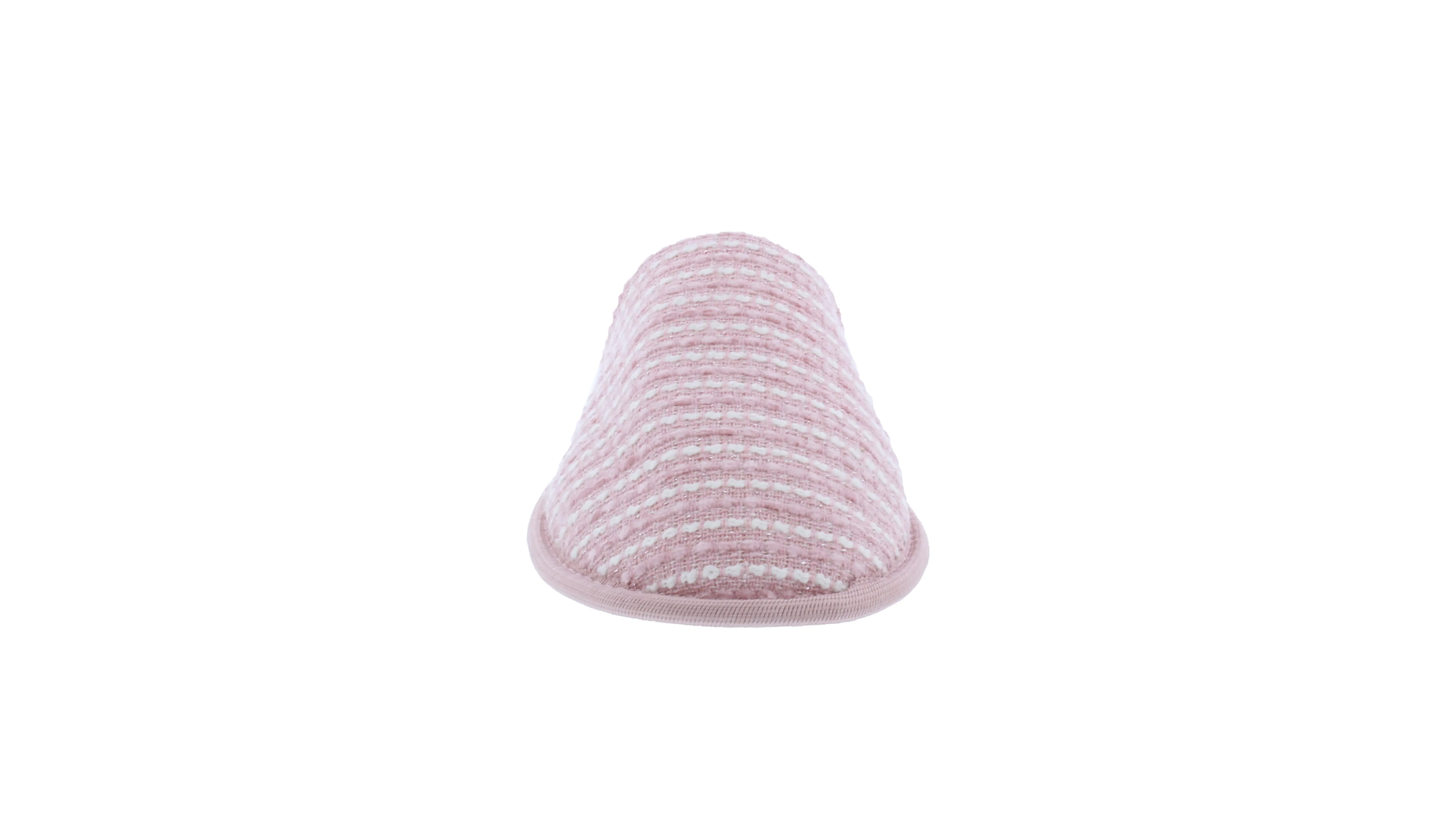 Women Closed Toe Stripe Print Slipper