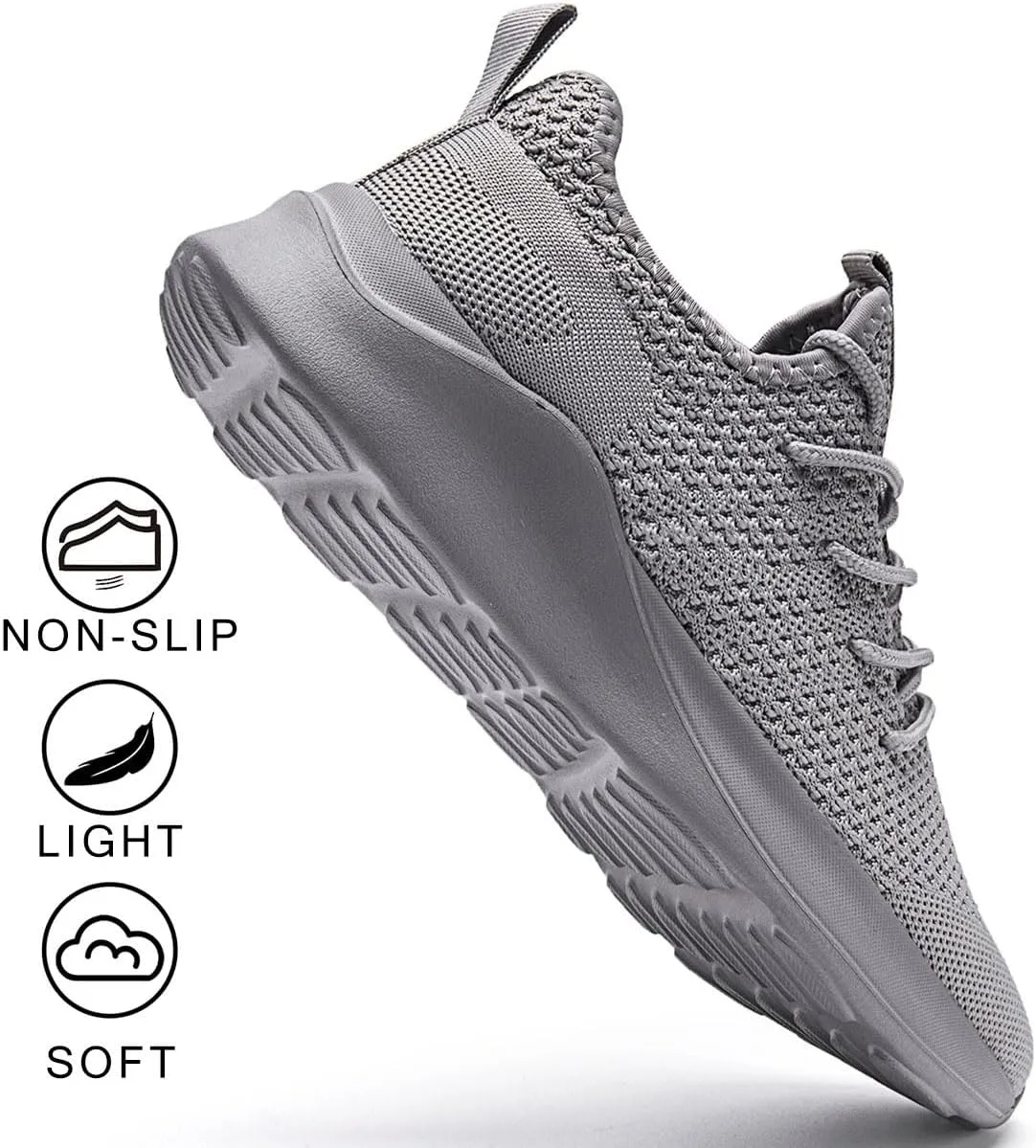 Women Walking Shoes Ladies Running Sneakers Breathable Mesh Sports Shoes Casual Lightweight Gym Lace up Sneakers