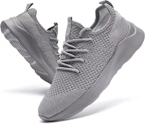 Women Walking Shoes Ladies Running Sneakers Breathable Mesh Sports Shoes Casual Lightweight Gym Lace up Sneakers