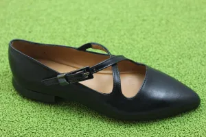 Womens 21585 Mary Jane - Black Leather