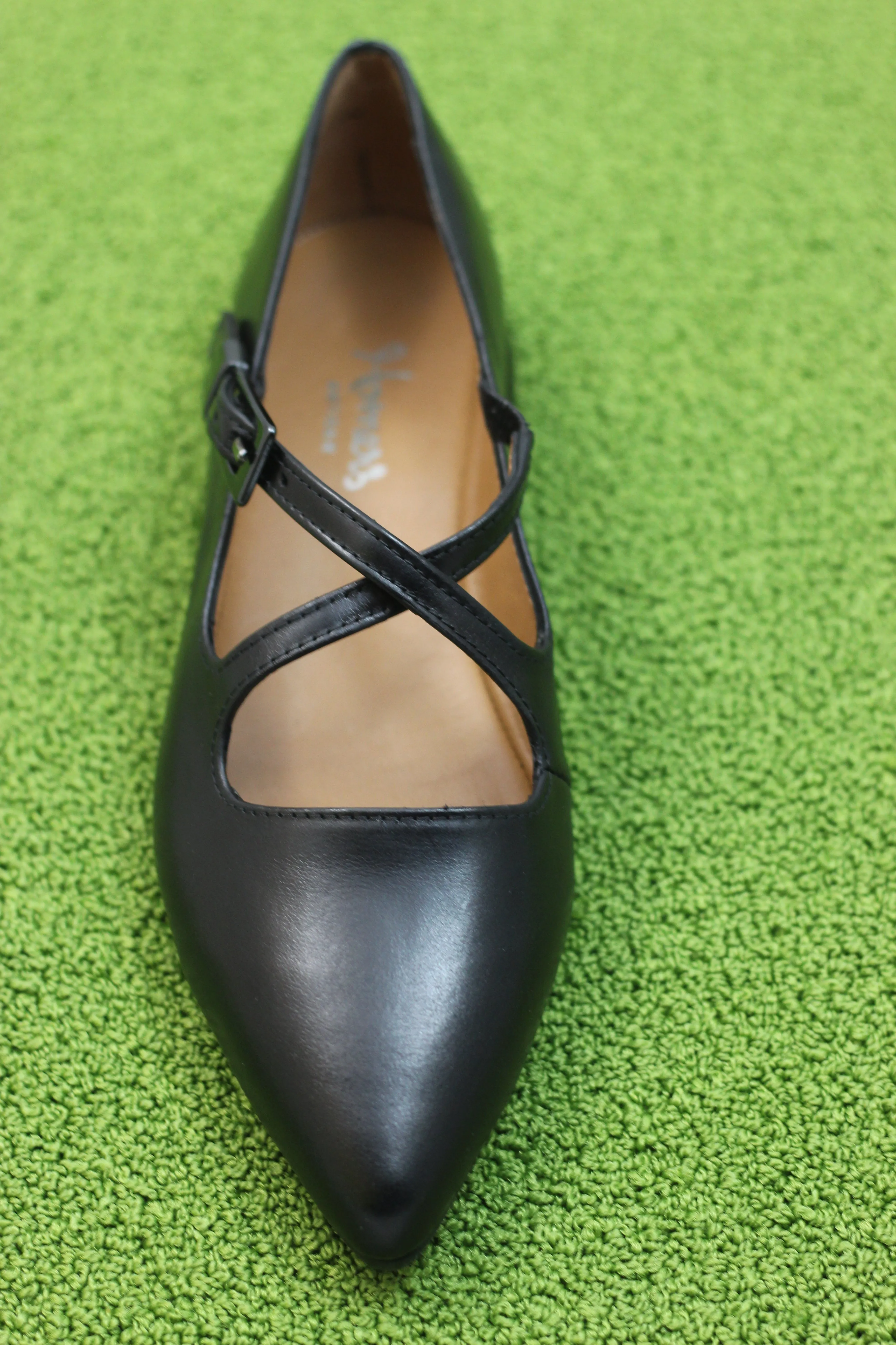 Womens 21585 Mary Jane - Black Leather