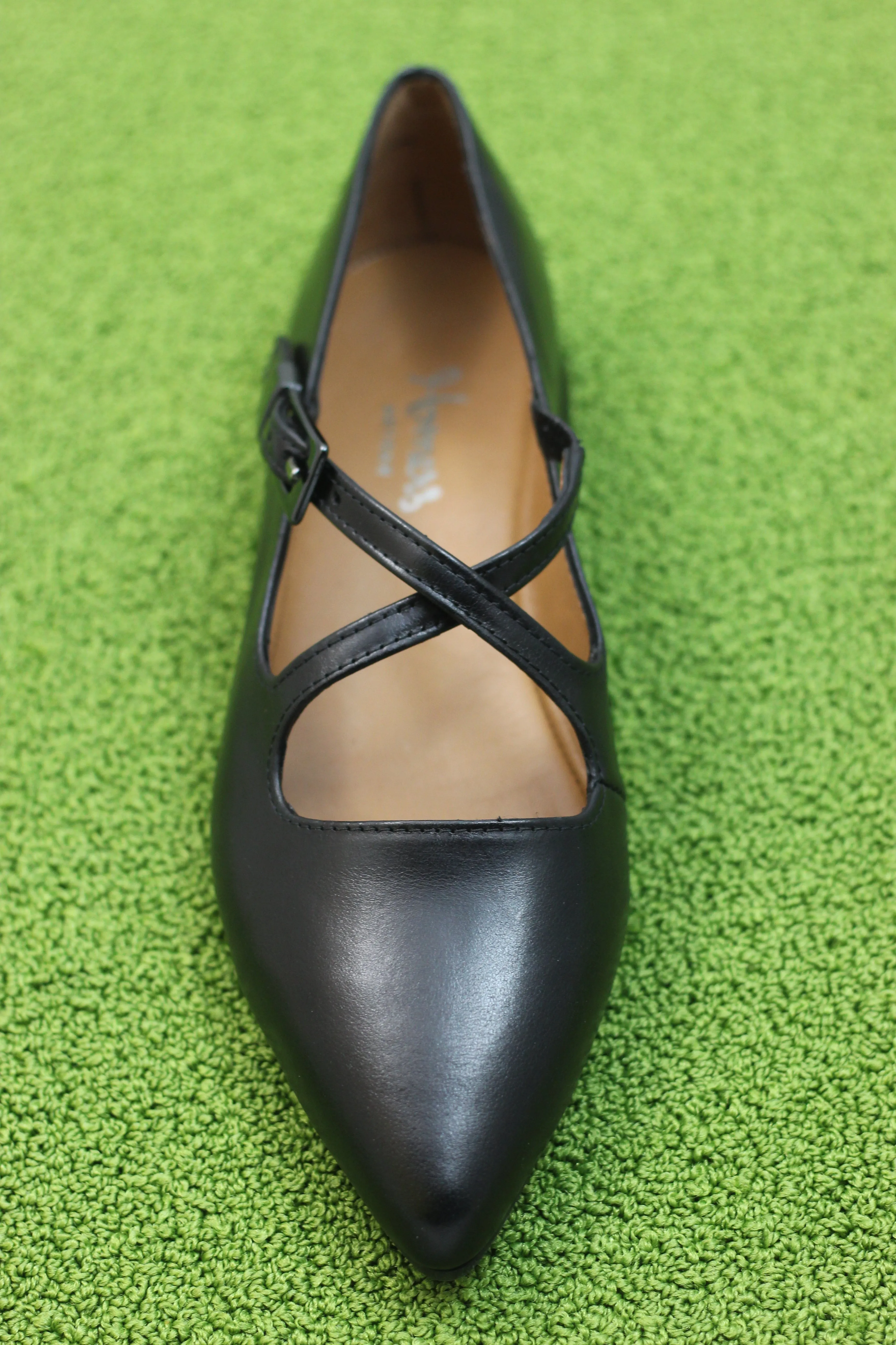 Womens 21585 Mary Jane - Black Leather