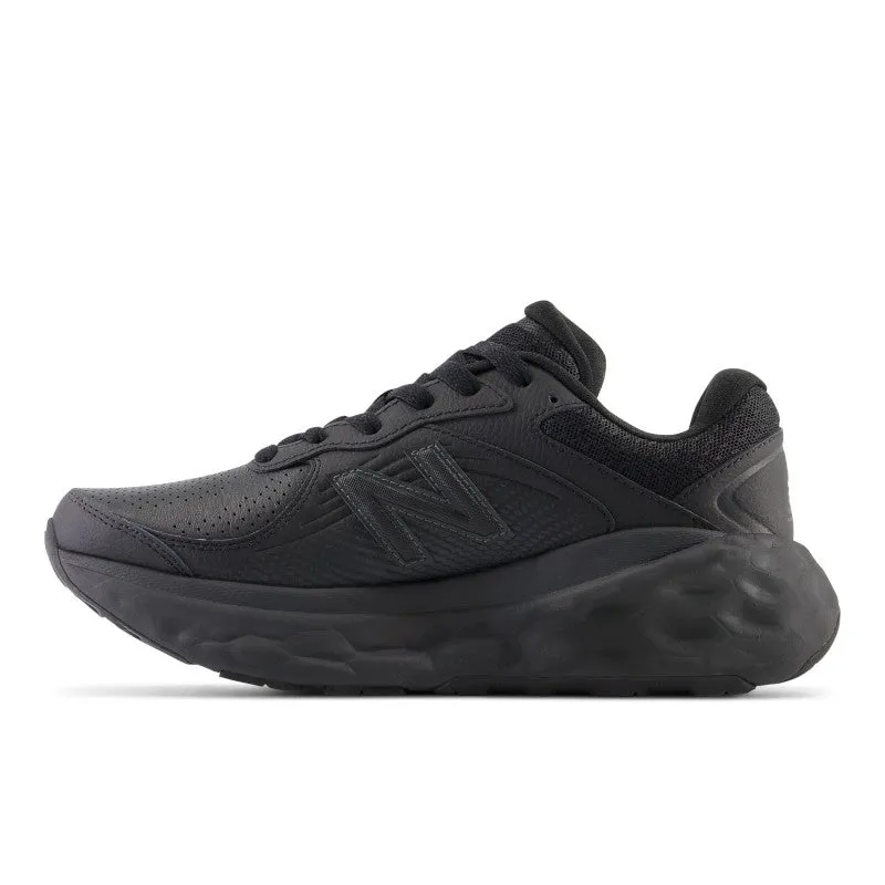 Women's 840 Fresh Foam Non-Slip V1 in Black with Black and Blacktop