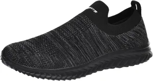 Women's Athletic Walking Shoes Slip On Casual Mesh Womens Tennis Shoes Fashion Black Casual Shoes Women Shoes Sneakers Steel Toe Tennis Shoe White Loafers