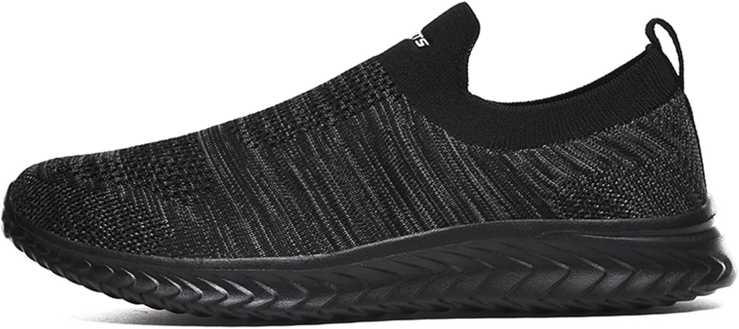 Women's Athletic Walking Shoes Slip On Casual Mesh Womens Tennis Shoes Fashion Black Casual Shoes Women Shoes Sneakers Steel Toe Tennis Shoe White Loafers