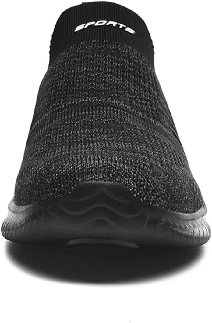 Women's Athletic Walking Shoes Slip On Casual Mesh Womens Tennis Shoes Fashion Black Casual Shoes Women Shoes Sneakers Steel Toe Tennis Shoe White Loafers