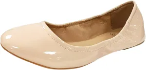 Women's Ballet Flat Flats with Breathable Eyelets Pointed Toe Casual Comfort Slip on Comfortable Walking Shoes