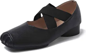 Women's Casual Slip On Shoes Closed Toe Comfortable Wedge Heel for Everyday Wear Versatile Outfits Stylish Walking Footwear