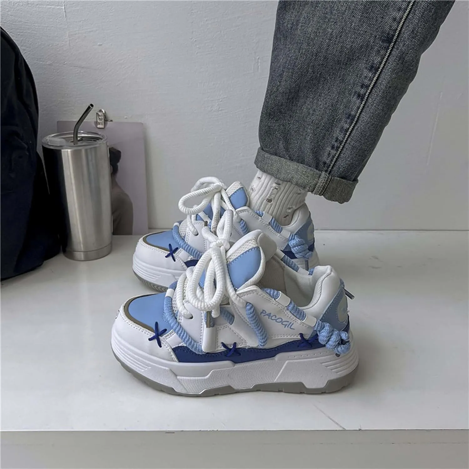 Women's Casual Summer Fashion Sports Shoes Student Running Shoes Youth Outdoor Walking Shoes