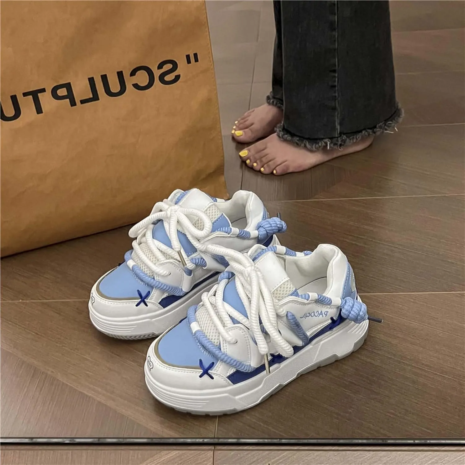 Women's Casual Summer Fashion Sports Shoes Student Running Shoes Youth Outdoor Walking Shoes