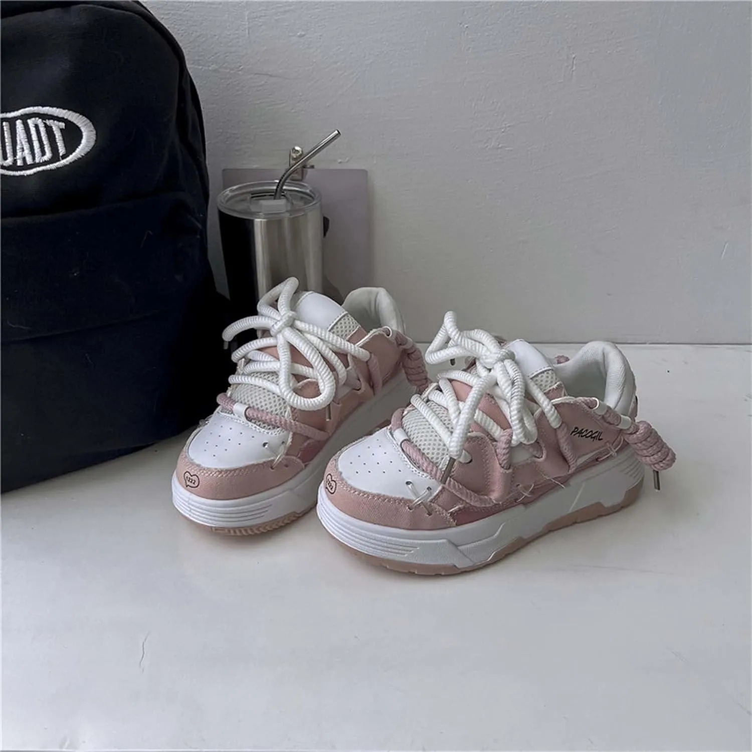 Women's Casual Summer Fashion Sports Shoes Student Running Shoes Youth Outdoor Walking Shoes
