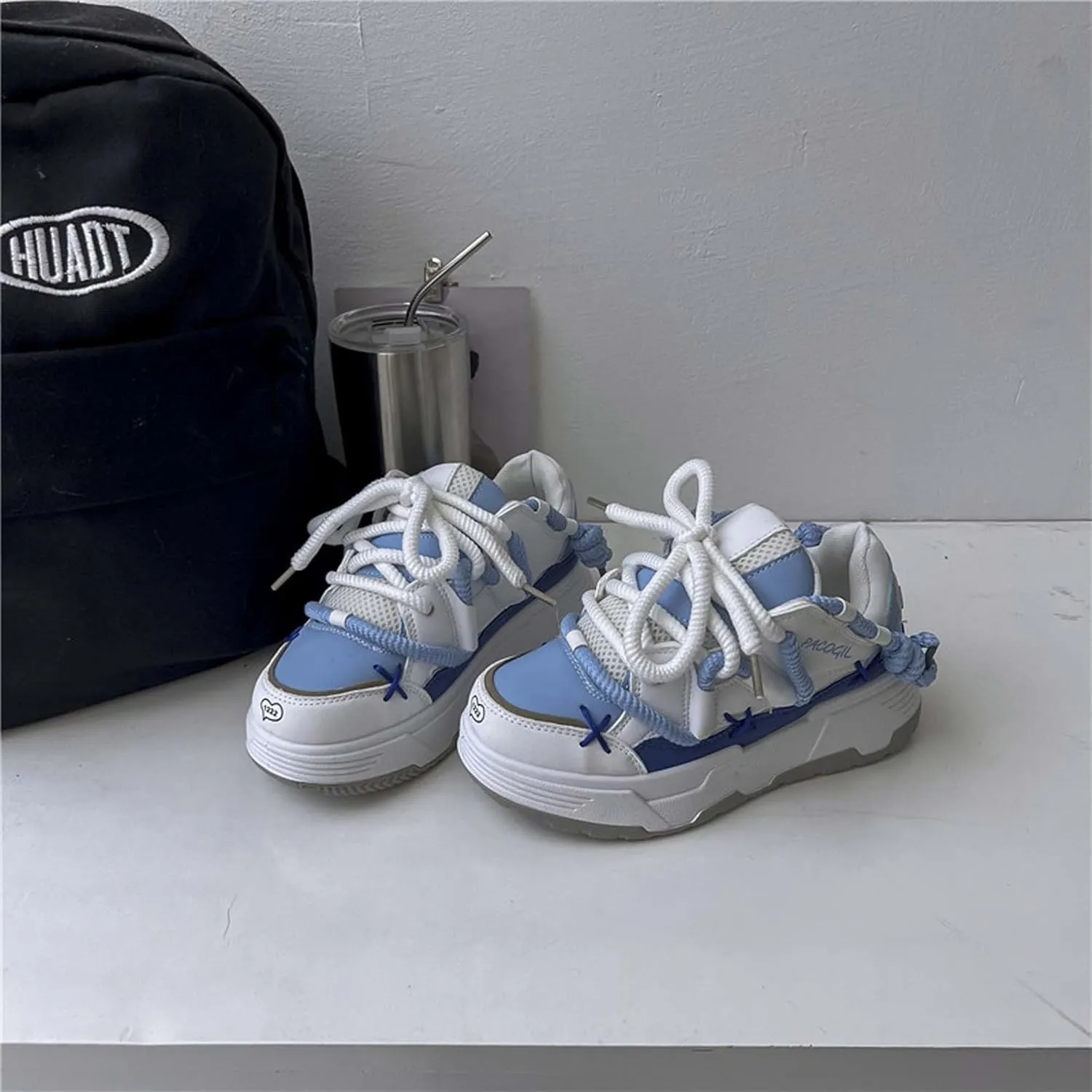 Women's Casual Summer Fashion Sports Shoes Student Running Shoes Youth Outdoor Walking Shoes