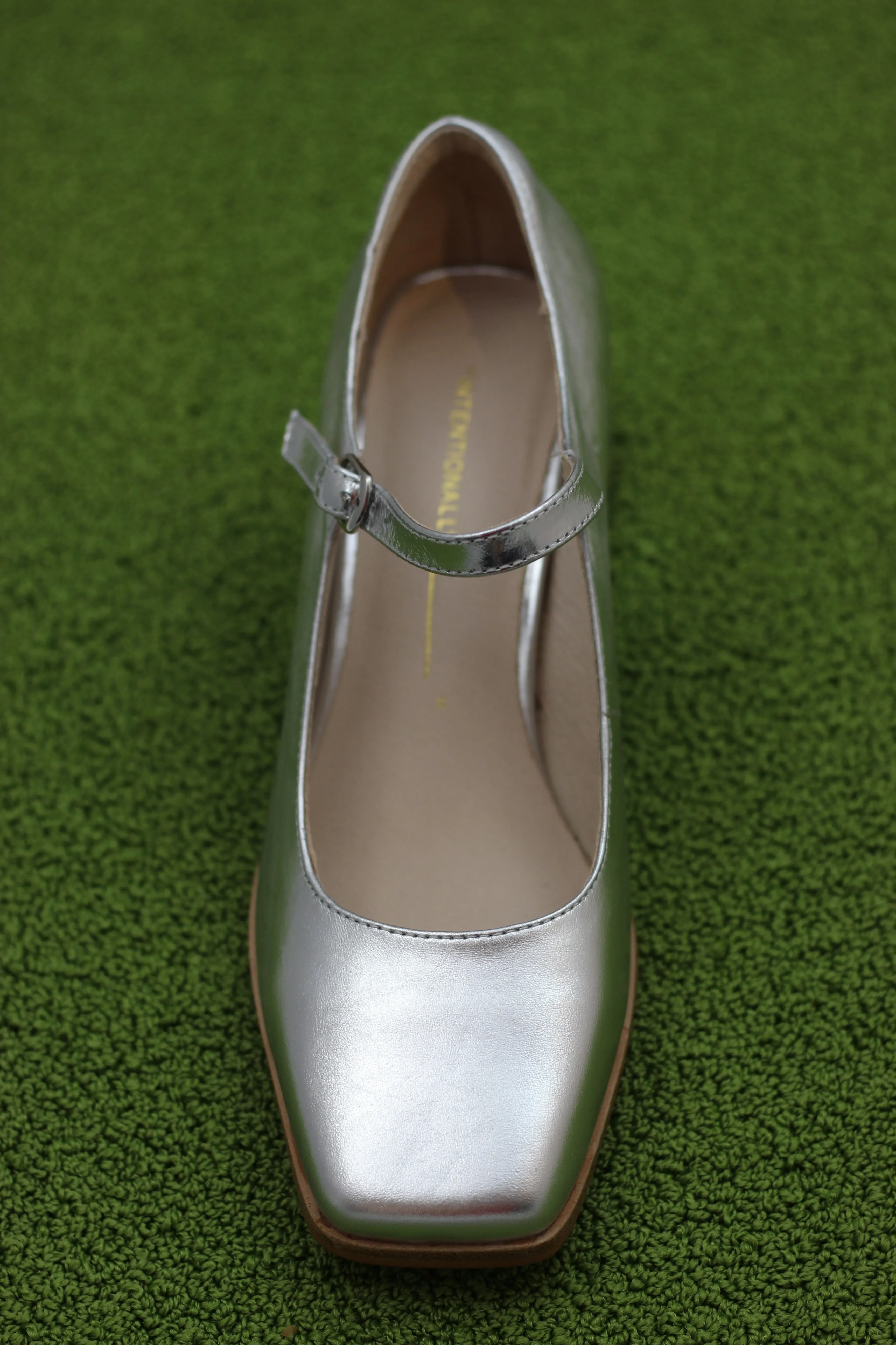 Women's Christopher Mary Jane - Silver Calf