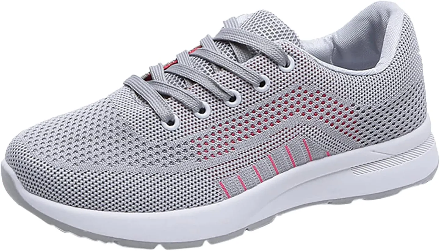 Women's Dress Flat Ballet Low Wedge Ladies Shoes Low Top Breathable Mesh Casual Women's Ballet Flat Comfortable