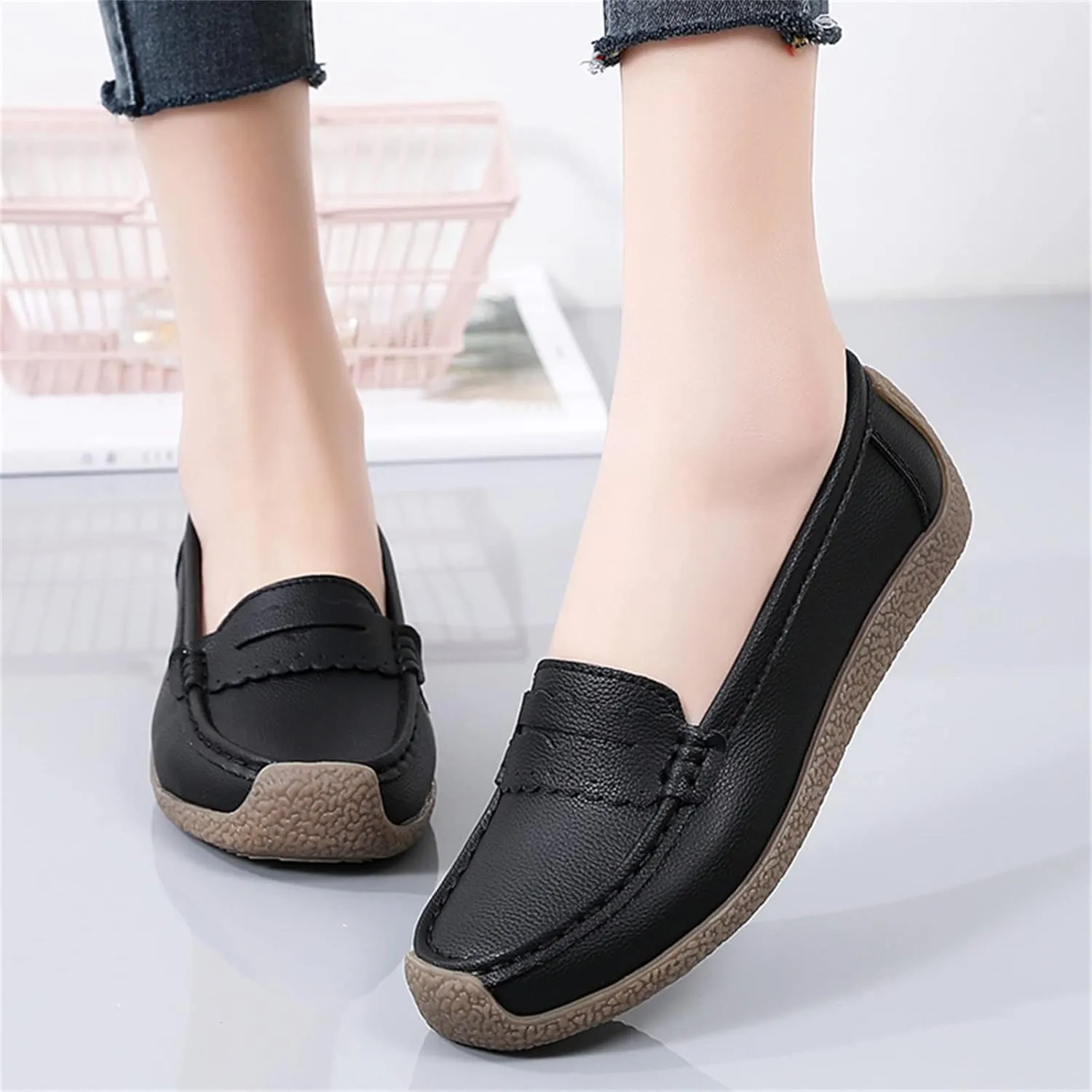 Women's Dress Flat Ballet Low Wedge Women Shoes Breathable Mesh Shoes Fashion Outdoor Women's Ballet Flat Comfortable
