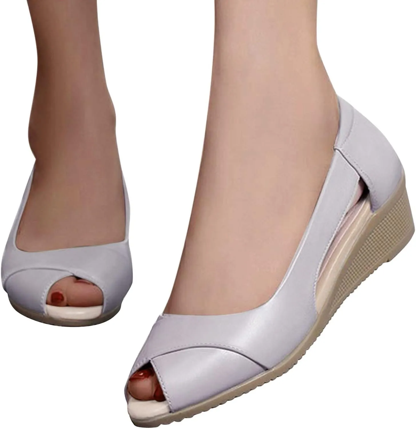 Women's Dress Flats Ballet Colorful Memory Foam Ballet Flat Women Comfort Shoes Slip on Shoes for Women
