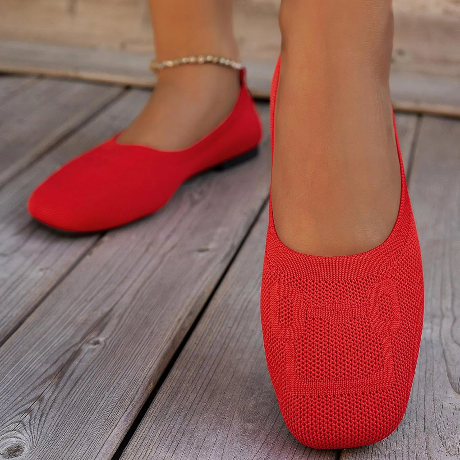 Women's Flats Shoes Ballet Women Flat Shoes Slip On Comfortable Walking Ballerina Cute Slip On for Woman